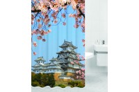 Штора для ванной Kyoto Япония Hot print 180х200