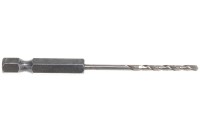 Сверло по металлу HSS полированное хвостовик под биту инд. уп. блистер 2,5 мм ФИТ 34025