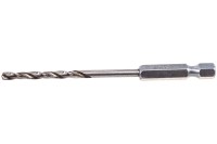 Сверло по металлу HSS полированное хвостовик под биту инд. уп. блистер 3,5 мм ФИТ 34035