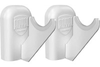 Комплект настенных регулируемых кронштейнов Royal Thermo Design 100, белые